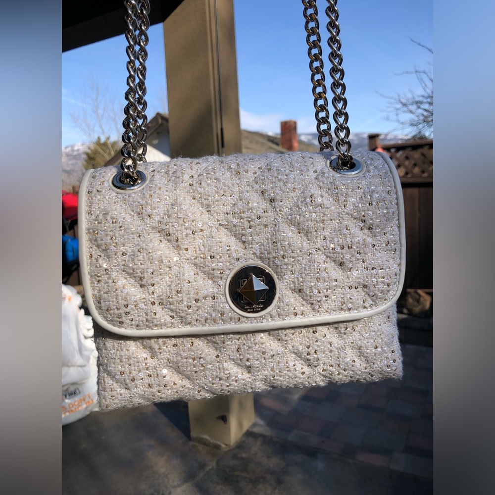 Kate Spade New York Natalia Tweed bag